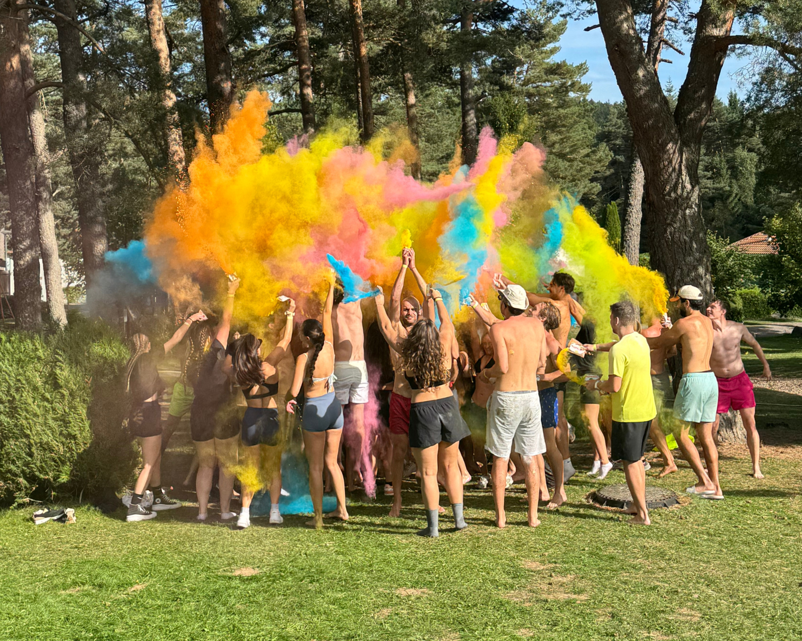 Les étudiants de l'IFSO Vichy Clermont-Ferrand durant le week-end d'intégration édition 2025-2026.